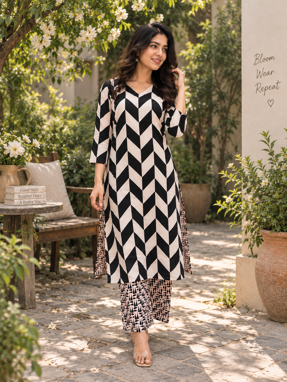 Ziva Chevron Co-Ord Set